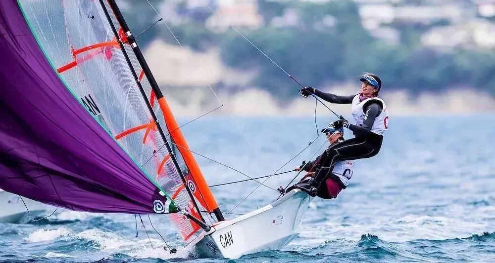 挪威帆船选手冲刺终点，稳坐第二名的简单介绍