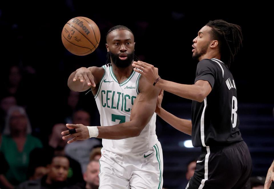 包含季前赛全胜停车，绿军击败篮网止连败的词条